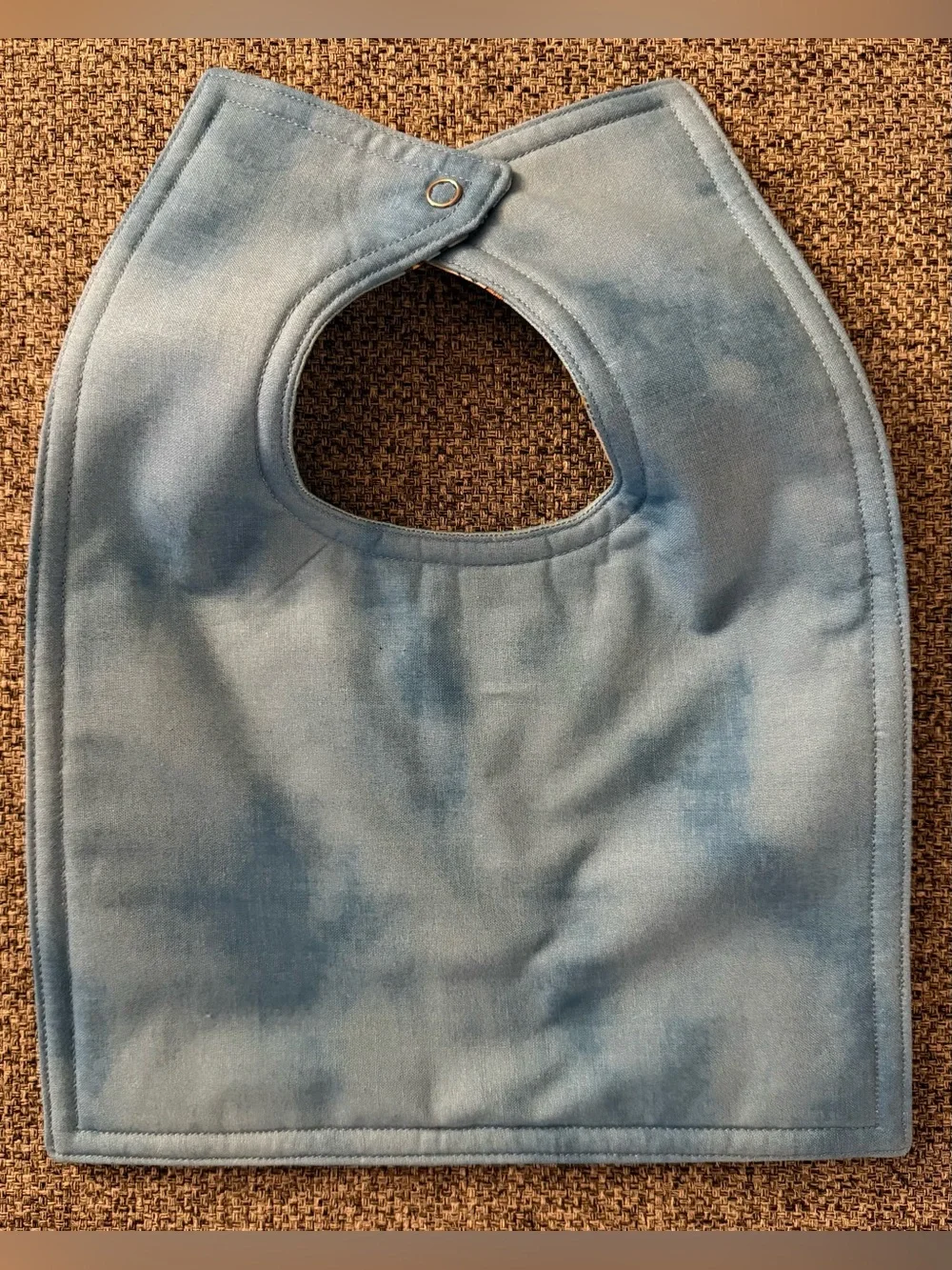 NEW hand-sewn bib - Bluey